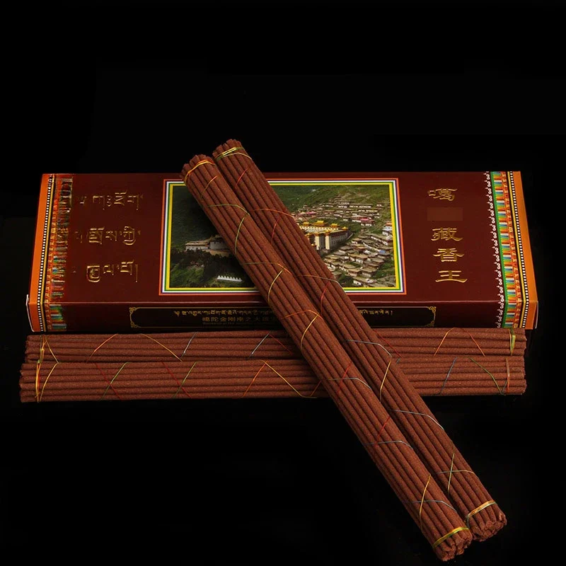 Natural Tibetan Handmade Incense Stick Home Indoor/Temple Purifying and Soothing/ Zen Meditation /Worship Buddha Joss Stick