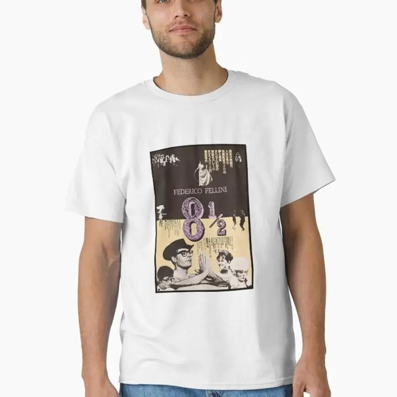 8 1/2 1963 Federico Fellini Japanese Classic T-Shirt
