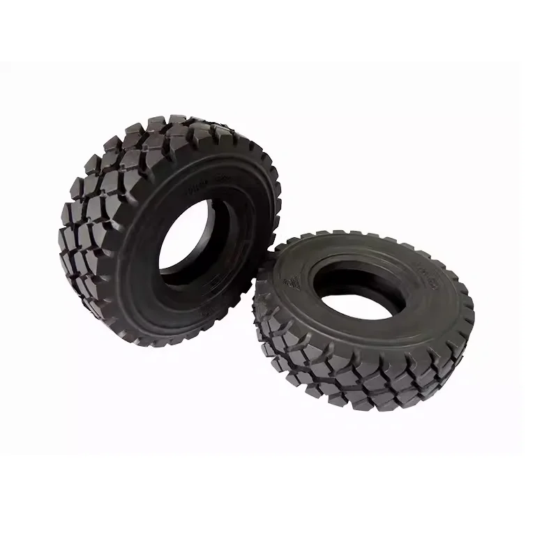 

JDM Wheel Tyre 1pc For 1/14 RC Model For Tamiye LESU Off-road Trailer Truck