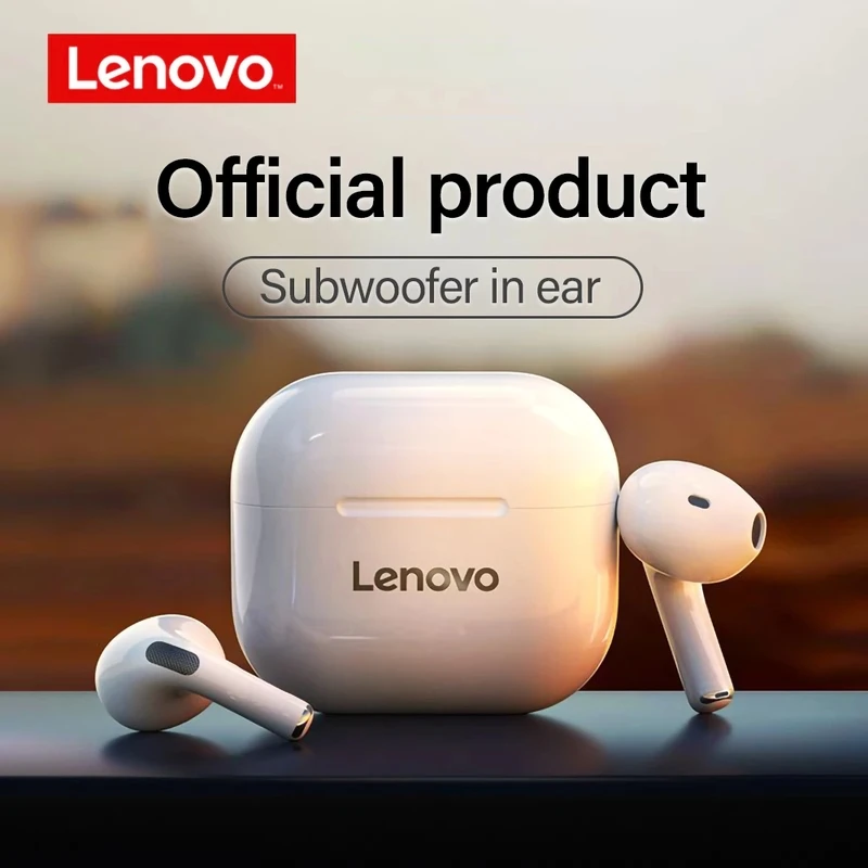 Fone de Ouvido Sem Fio Bluetooth 5.0 Lenovo LP40 Pro — foto 4
