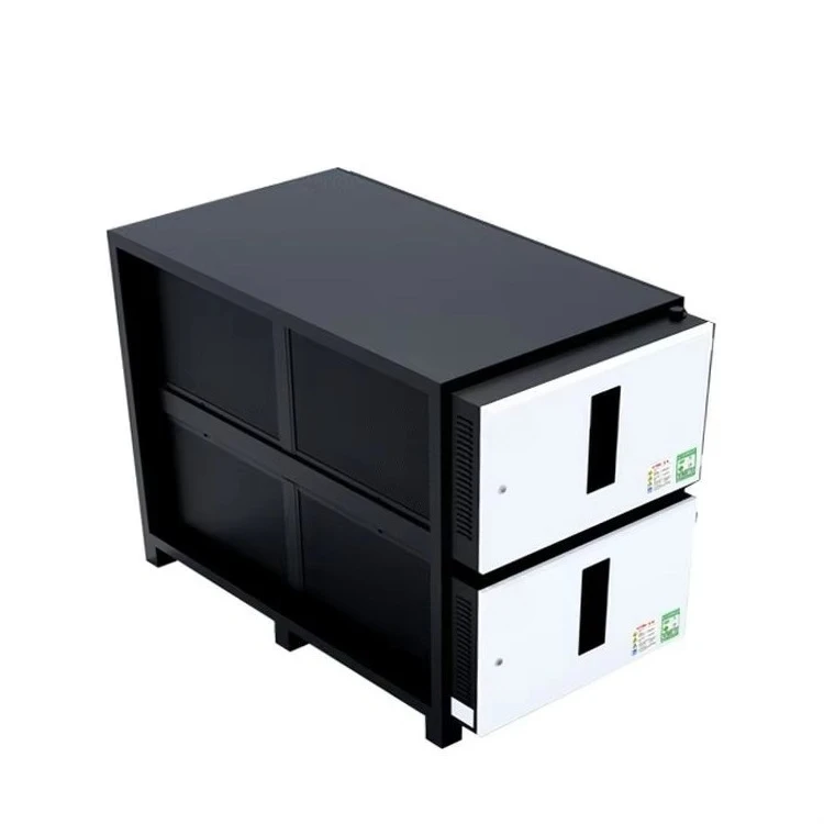 High Quality Commercial Kitchen Smoke Exhaust Air Scrubber Filter Oil Mist Collector Electrostatic Precipitator 98%