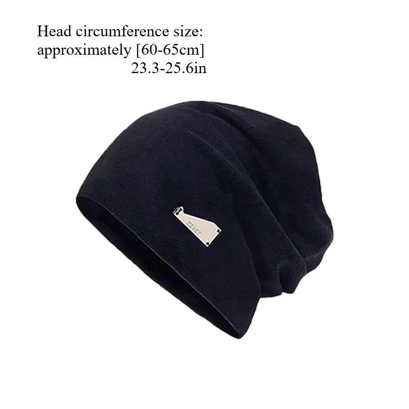 Gorro Baotou con circunferencia de cabeza grande para mujer, gorro apilable, moda de otoño e invierno, protección para los oídos, sombrero de confinamiento, sombrero para el frío