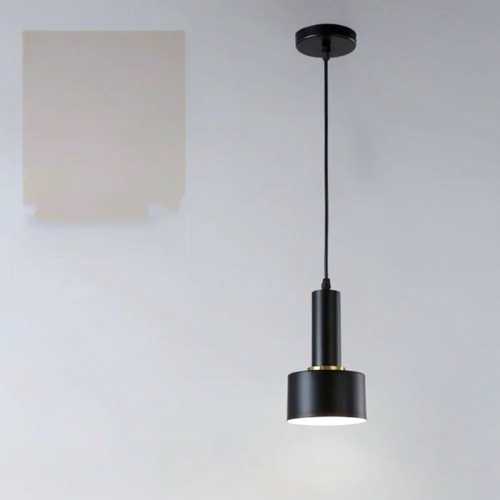 Minimalist Hanging Light Modern Iron Pendant Lamp Elegant Decor Lighting Fixture For Restaurant Bar Living Room