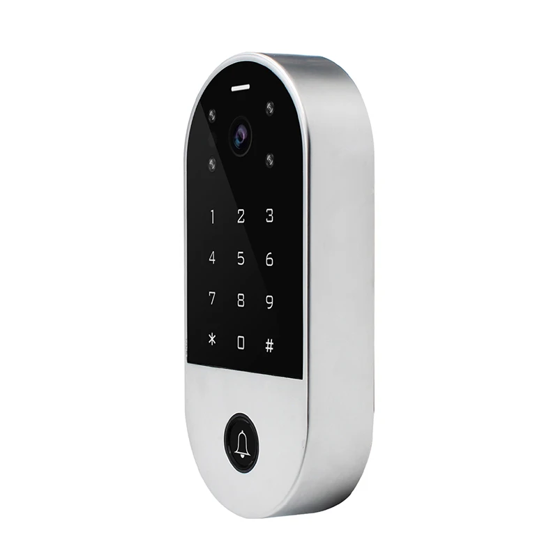 

Tuya App Remote Control Smart Wifi Duplex Video Intercom with RFID and Keypad Access Control System
