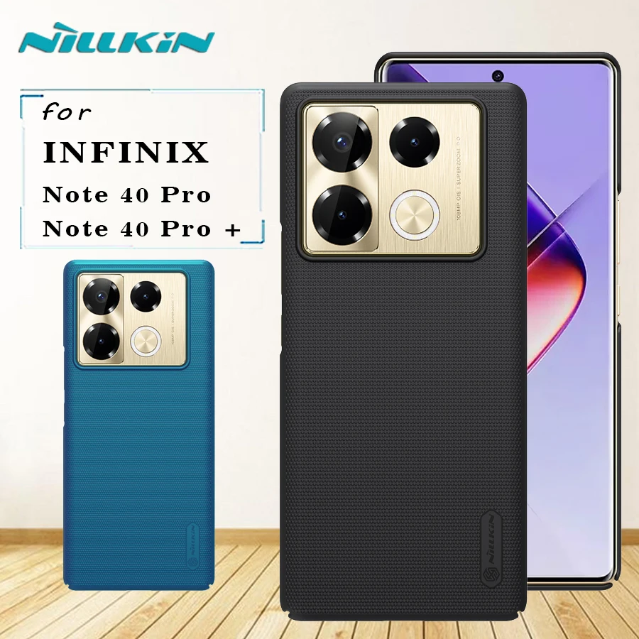 for Infinix Note 40 Pro / Note 40 Pro Plus 5G case Nillkin Frosted full 360 Phone Case Protective Shockproof Back Cover