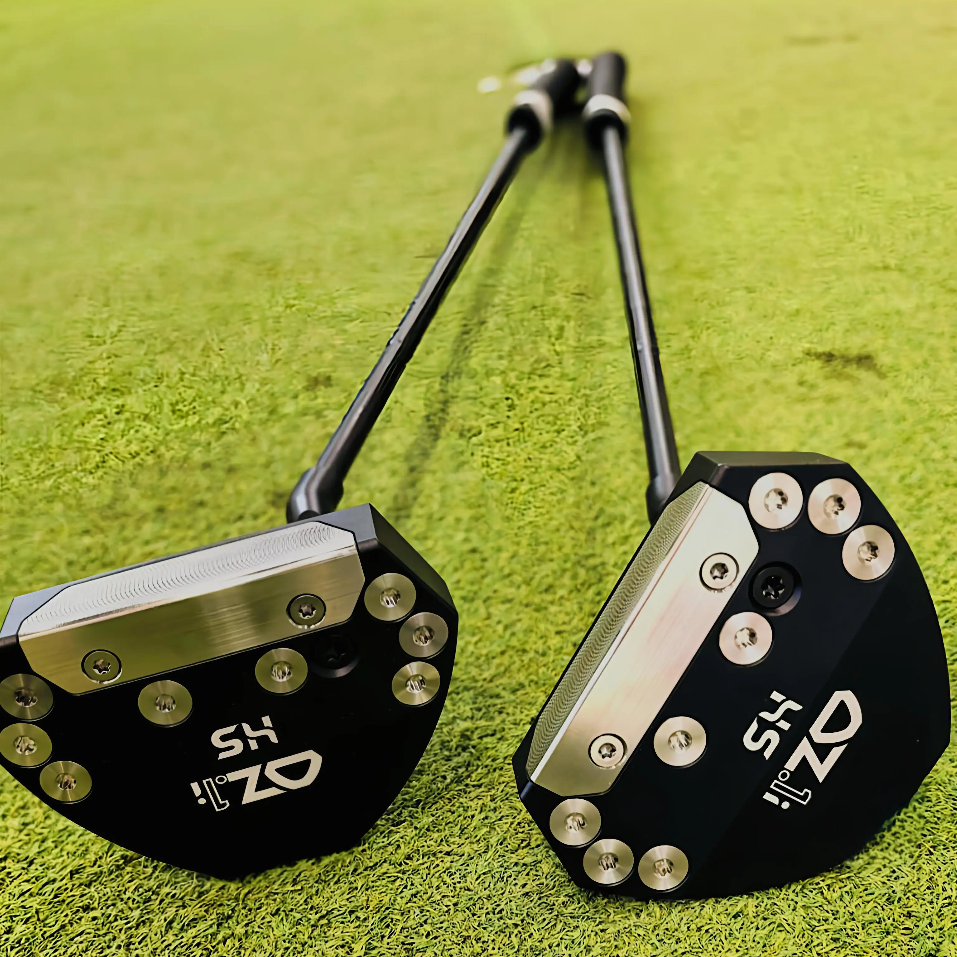 Empujador de Golf DZ.1i HS, empujador de torsión cero equilibrado 33 34 35 36 pulgadas, palo de golf con eje de acero negro galvanizado con cubierta superior
