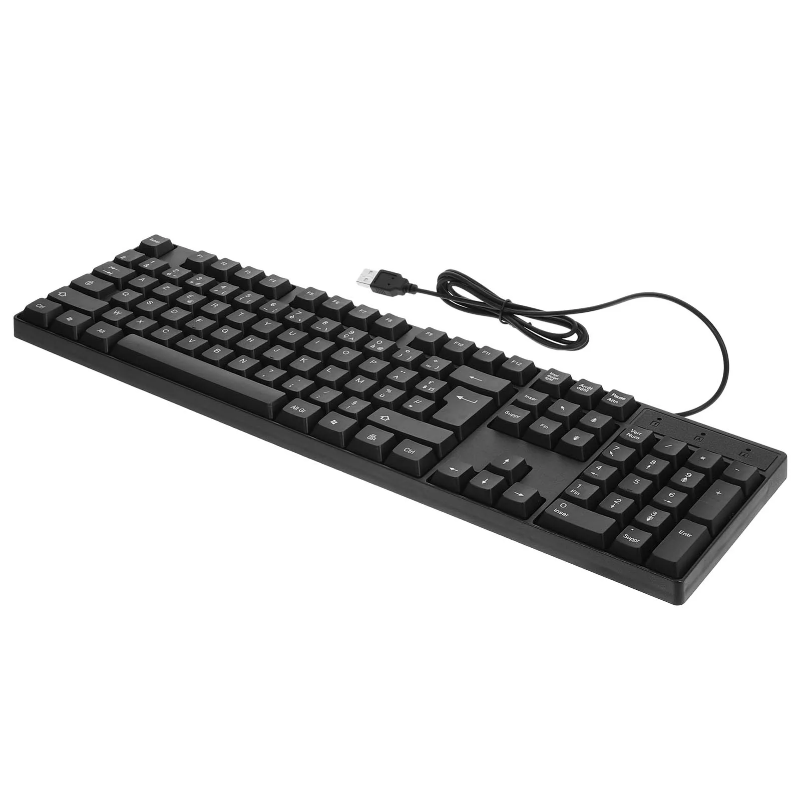 

Wired Keyboard Full Size USB Powered Premium Material Computer Keyboards Abs Gaming Keyboard For Work Built In Number Pad High