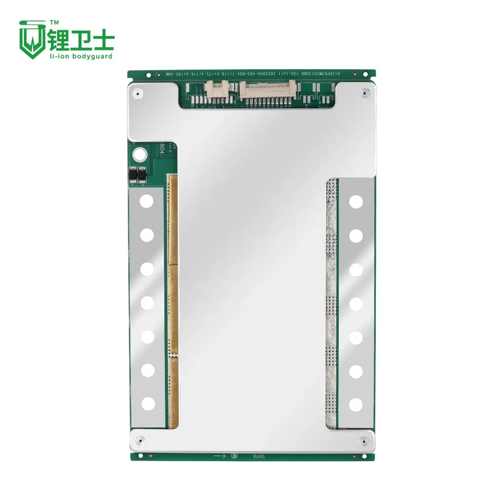 Smart PCM PCB 16s 200A 51.2V BMS with RS232/RS422/RS485/Can/Usart Communication Interface