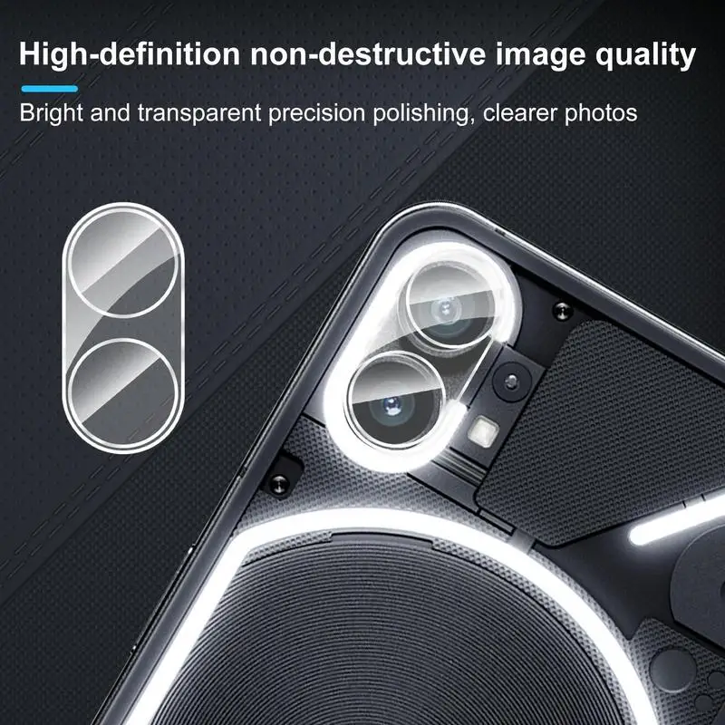 Camera Lens Film For Nothing Phone Lens Tempered Film Anti-Scratch Tempered Glass Protective Cover Camera Lens Protector For