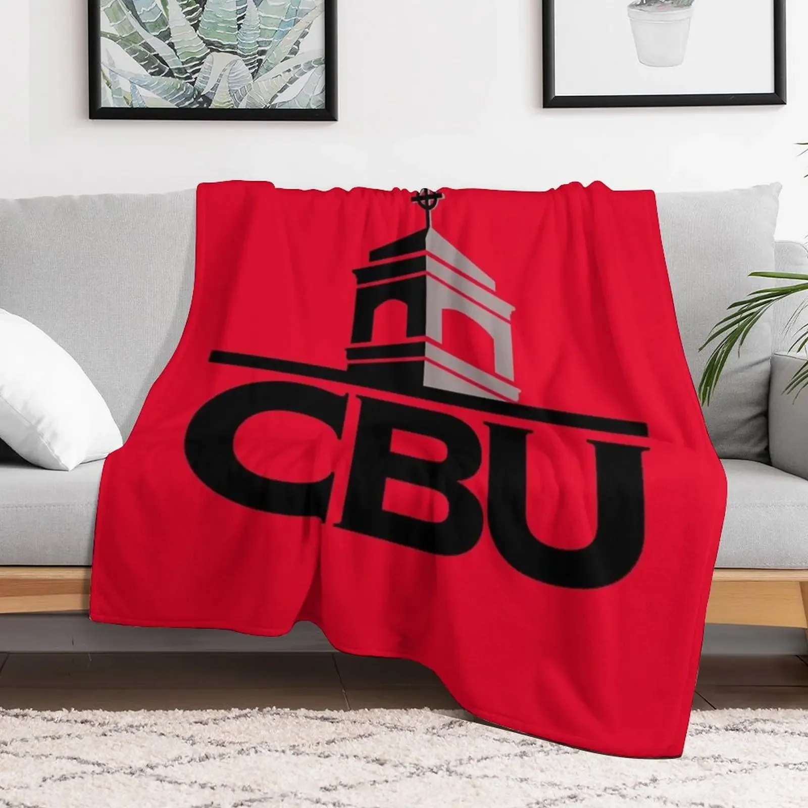 Christian Brothers University Throw Blanket Long Lasting Soft Plush Blanket for Daily Use