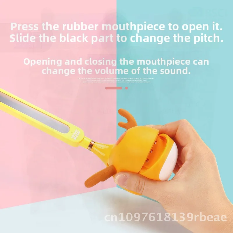 Música eléctrica para niños, guitarra de renacuajo, juguete, voz de dibujos animados, altavoz divertido, instrumento Musical, nota Erhu de plástico