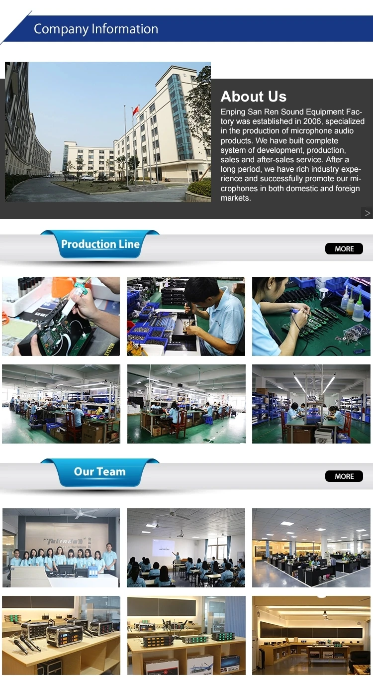 Cost-Effective UHF Stage Performance Handheld Dual-Channel Wireless Microphone