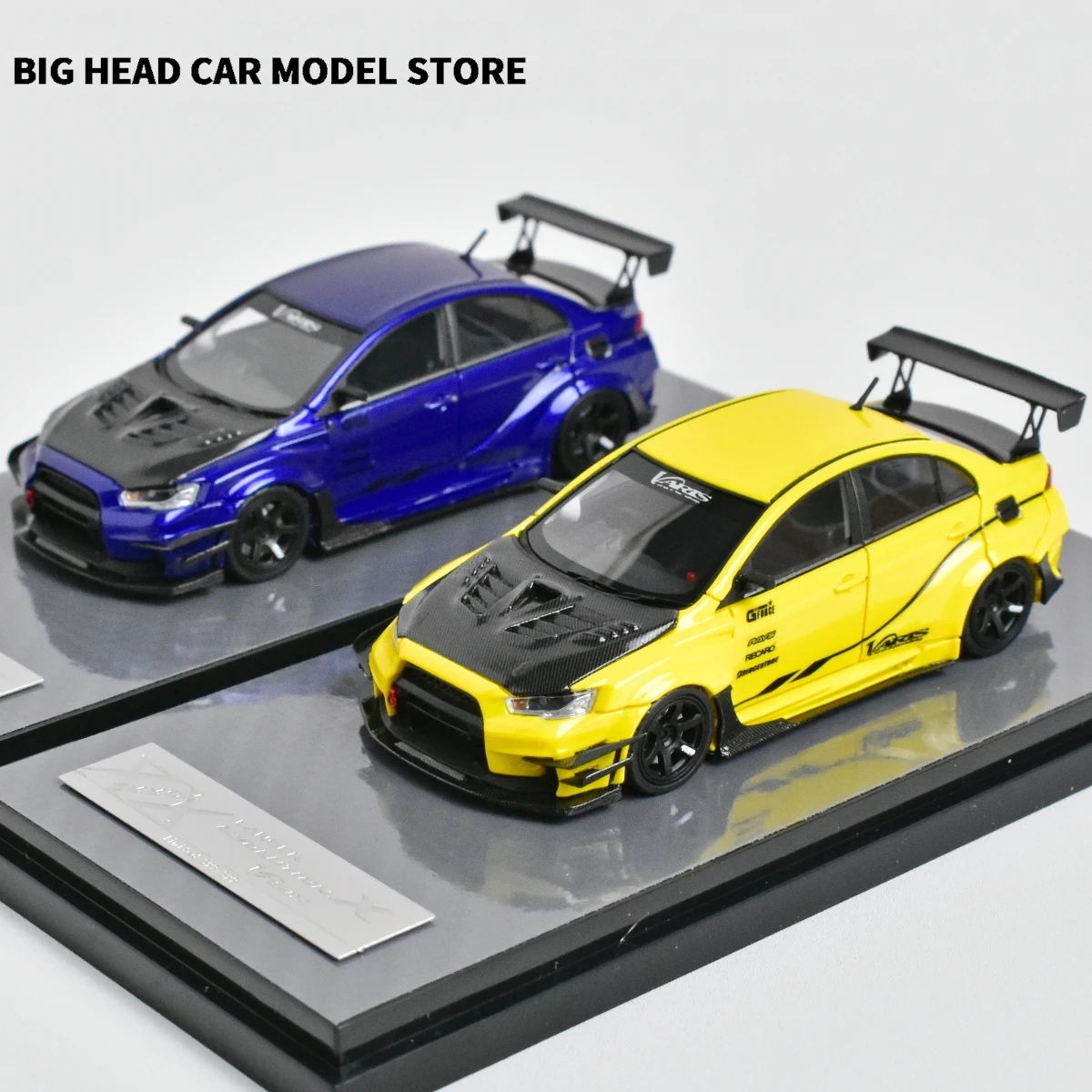 404 خطأ 1:64 EVO X Varis 10 جيل من الراتنج دييكاست نموذج سيارة #5