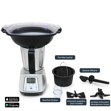 for Electric thermo mix cooking robot cuisine China high speed soup maker food processor kitchen appliances Thermomixer