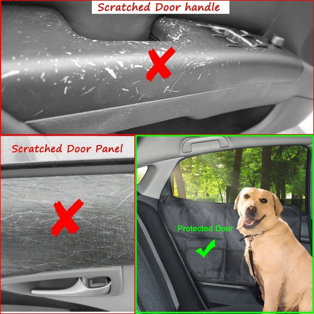 Non-slip Waterproof Car Cover Scratch Pet For Mats Sedan Anti-scratch Protector Oxford Protection Cat Guard Dog Door Cloth