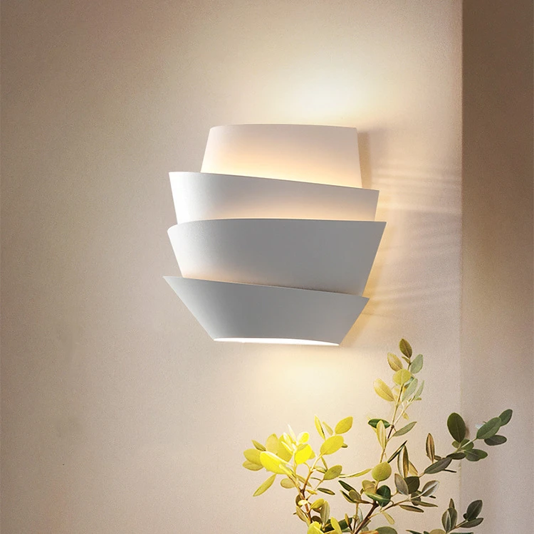 Nordic Pinecone Wall Light Luxury Danish Minimalist Designer for Bedroom Living Room Advanced Atmosphere Lamp Reading Led Lights