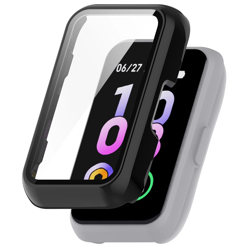 Case Cover and Tempered Glass Screen Protector For Keep band B6 Frame PC Protective Accessories