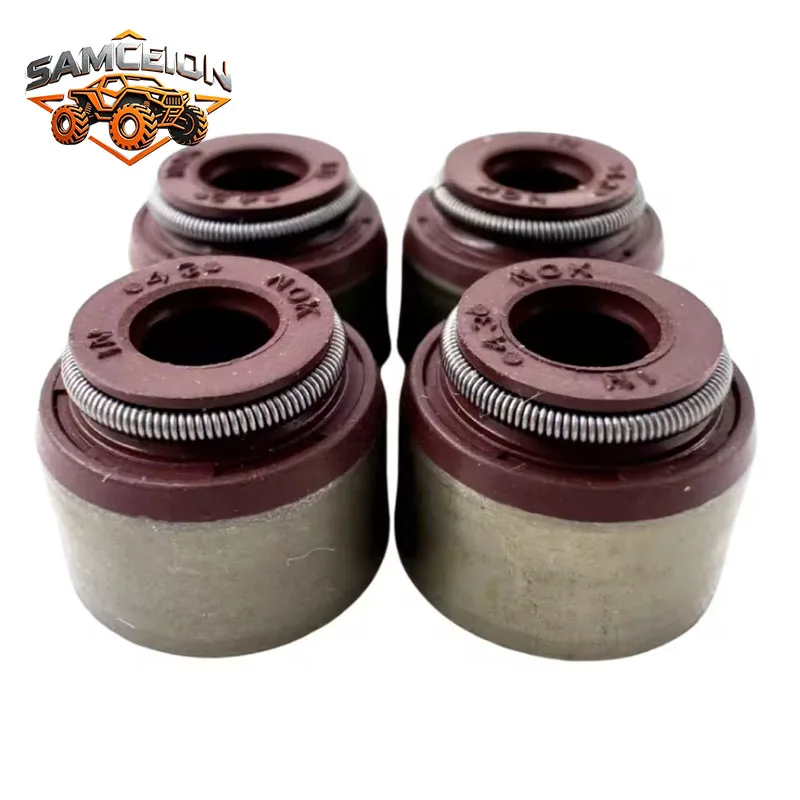 4PCS Original Valve Stem Seal Valve oil seal For Kazuma Xinyang 500 Jaguar 192MR-1003019 KAZUMA Stels 500 Panda P/N:LU017548