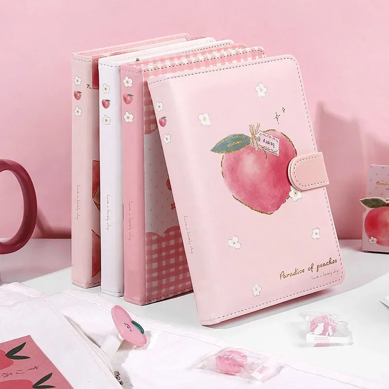 A5 Notebook Ultra-thick Thickened Notepad Business Soft Leather Work Meeting Record Book Office Diary Sketchbook Students Cute