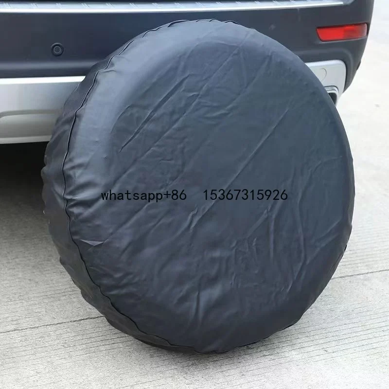 Spare Tire Cover Fit for Your SUV, Jeep, RV, Trailer, Truck, Waterproof Dust-Proof PVC Leather Tire Covers Custom logo