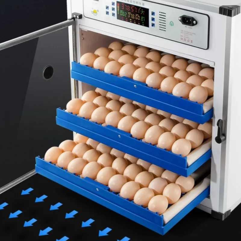 

Automatic Egg Incubator Temperature Humidity Control Fully Auto Turner Poultry Hatcher for Chicken Ideal for Home & Farm
