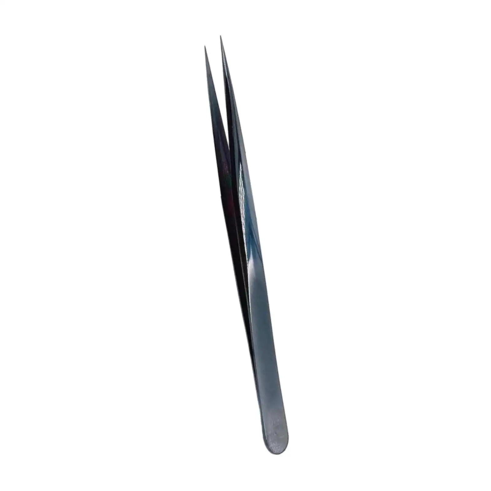 Pointed Tweezers Professional Fine Point Tip Straight Fine Tipped Tweezers for Model Soldering Electronics Crafts Jewelry Making