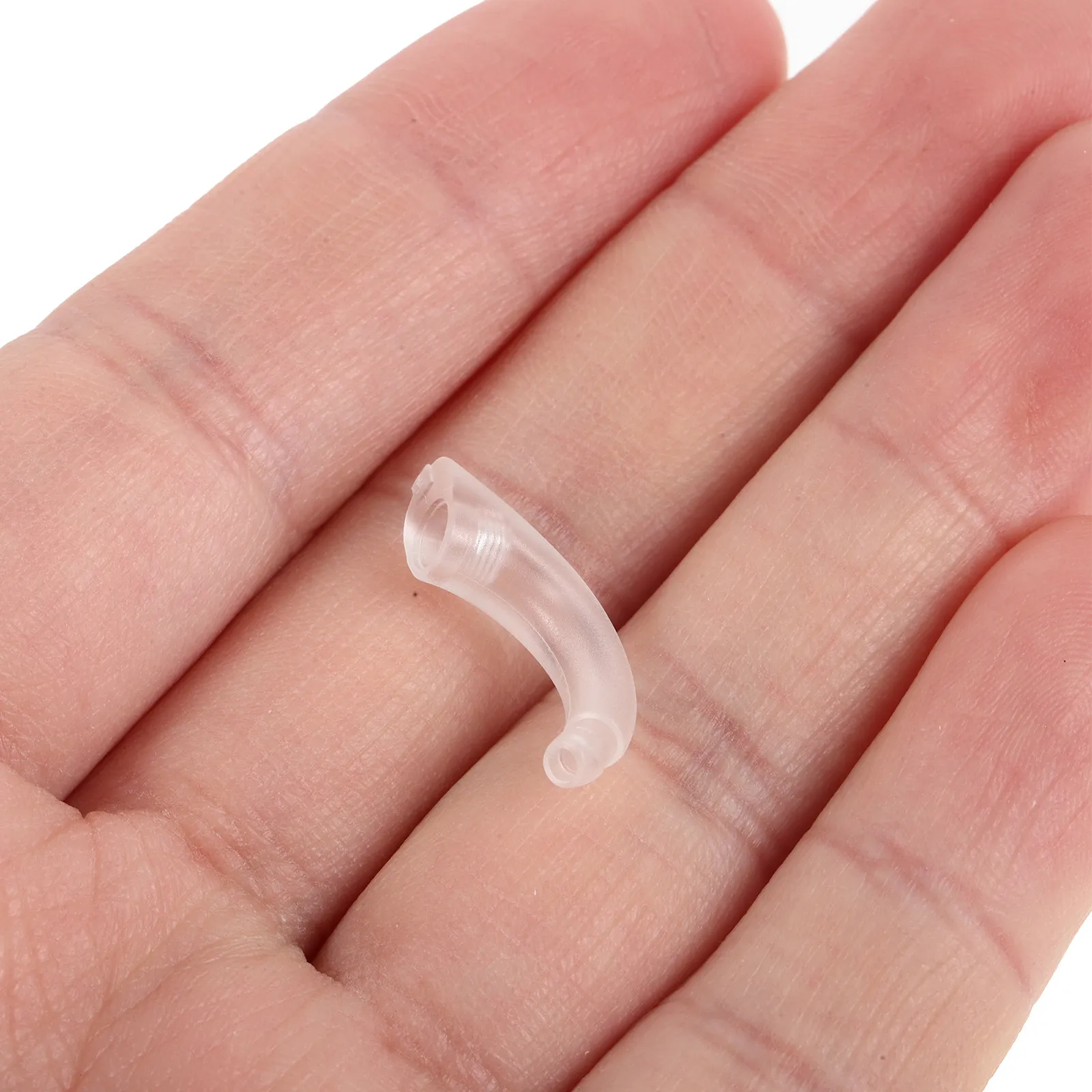 Hearing Aid Ear Hook Replacement Parts Mold Tubing Connector Hard Earhook Joint Supplies