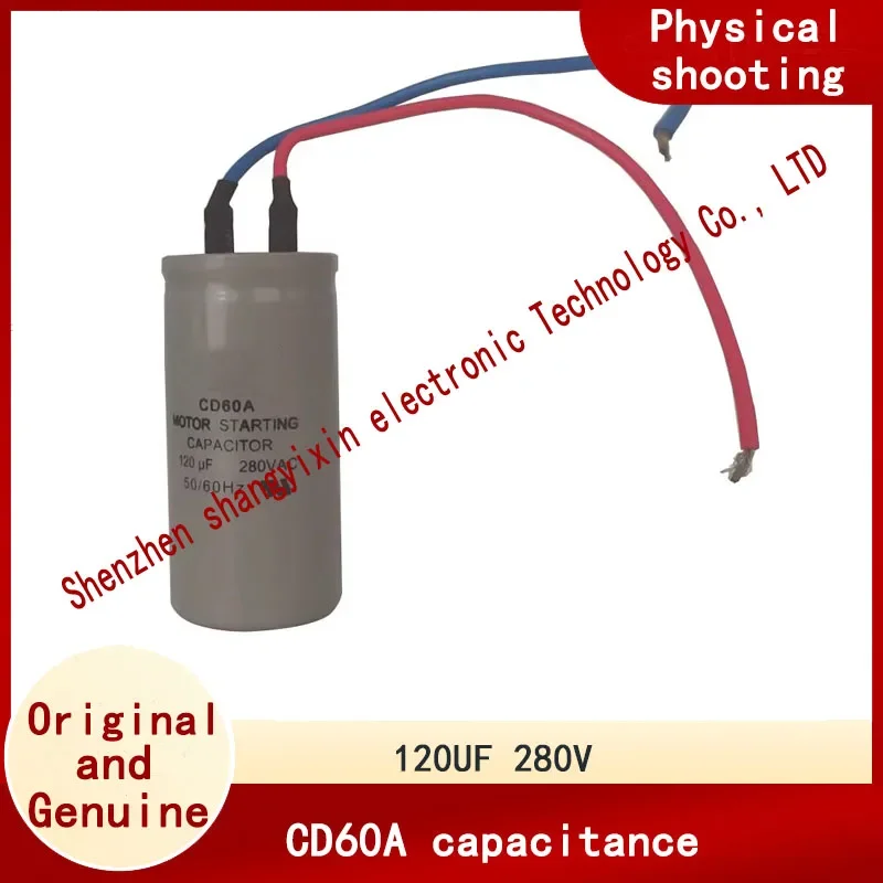 Ac motor starting capacitor Single-phase starting capacitor CD60A 100-120UF 280V