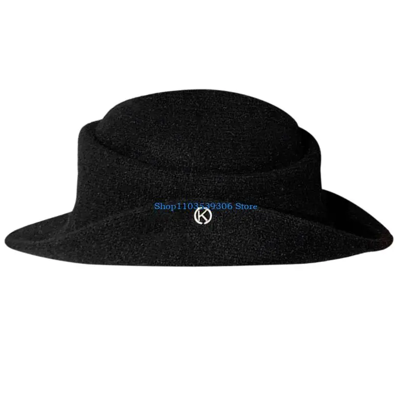 400A Elegant Wool Casual Hat Retention Hand Wash Breathable Winter Dress Hat