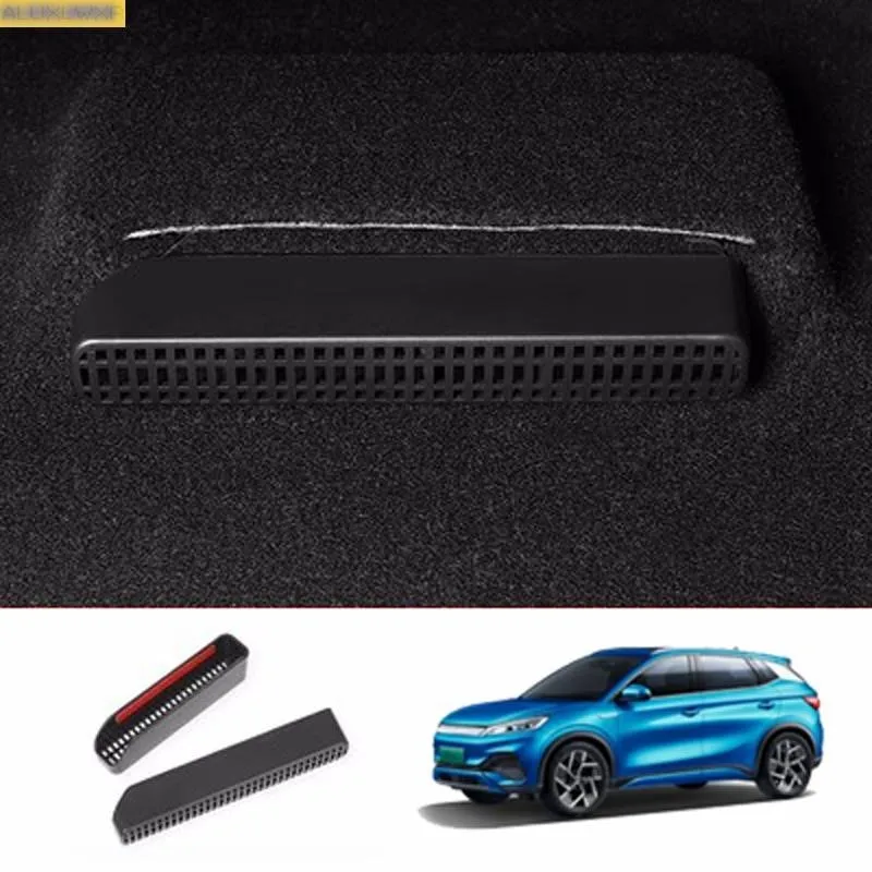 

2PCS Seat AC Heat Floor Air Conditioner Duct Vent Outlet Grille Cover Fit for Byd Atto 3 2022 2023 2024 2025 Car Accessories