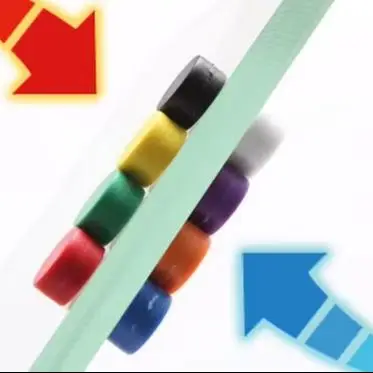 10PCS Water-proof Plastic-coated Button Magnets