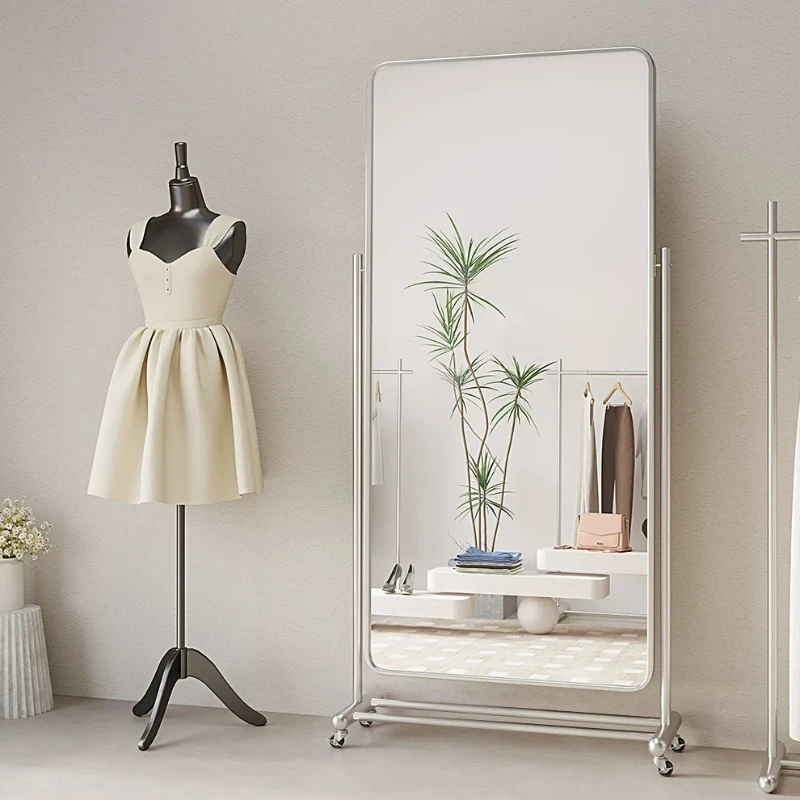 Clothing store removable full-length mirror home floor-to-ceiling dancing full-length mirror
