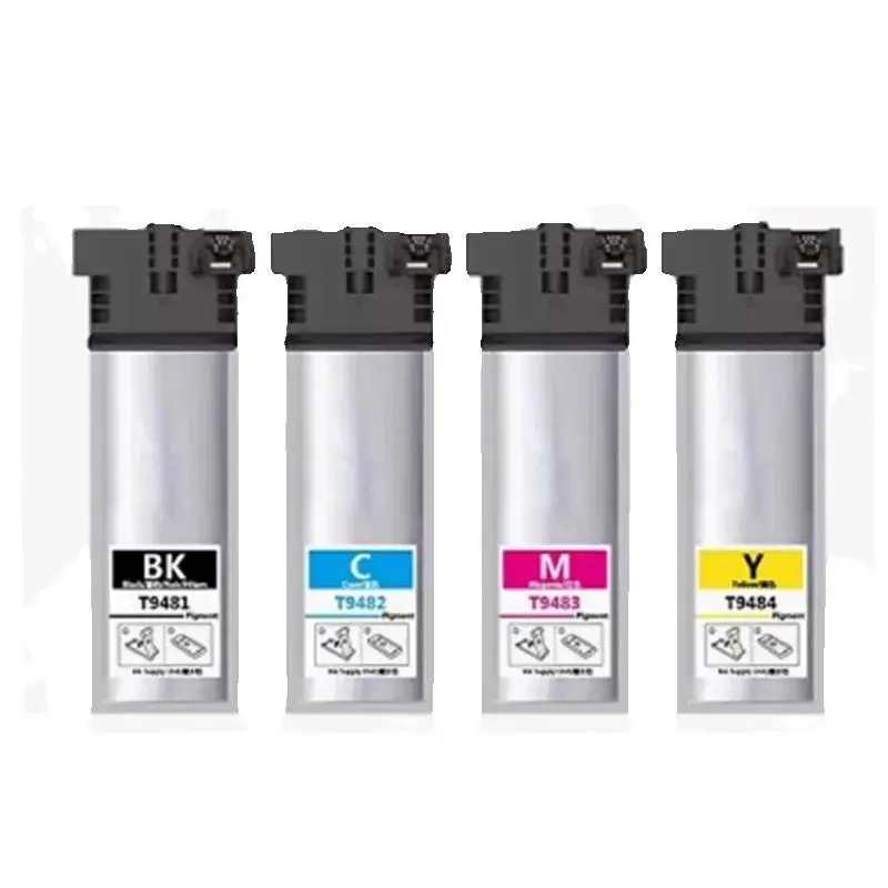 

70ml T9481-9484 Compatible Ink Bag For Epson WorkForce Pro WF-C5290 C5790 C5210 C5710 Pigment Ink Refill Bags