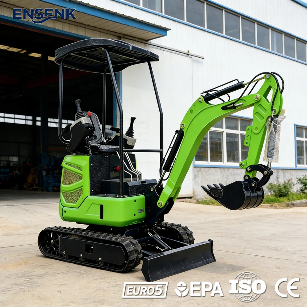 

Mini Excavator 1.0Ton 1.7Ton Construction 1.2Ton 2.0Ton Kubota Engine EPA Euro 5 CE Manufacturer Direct Sales Digger Europe