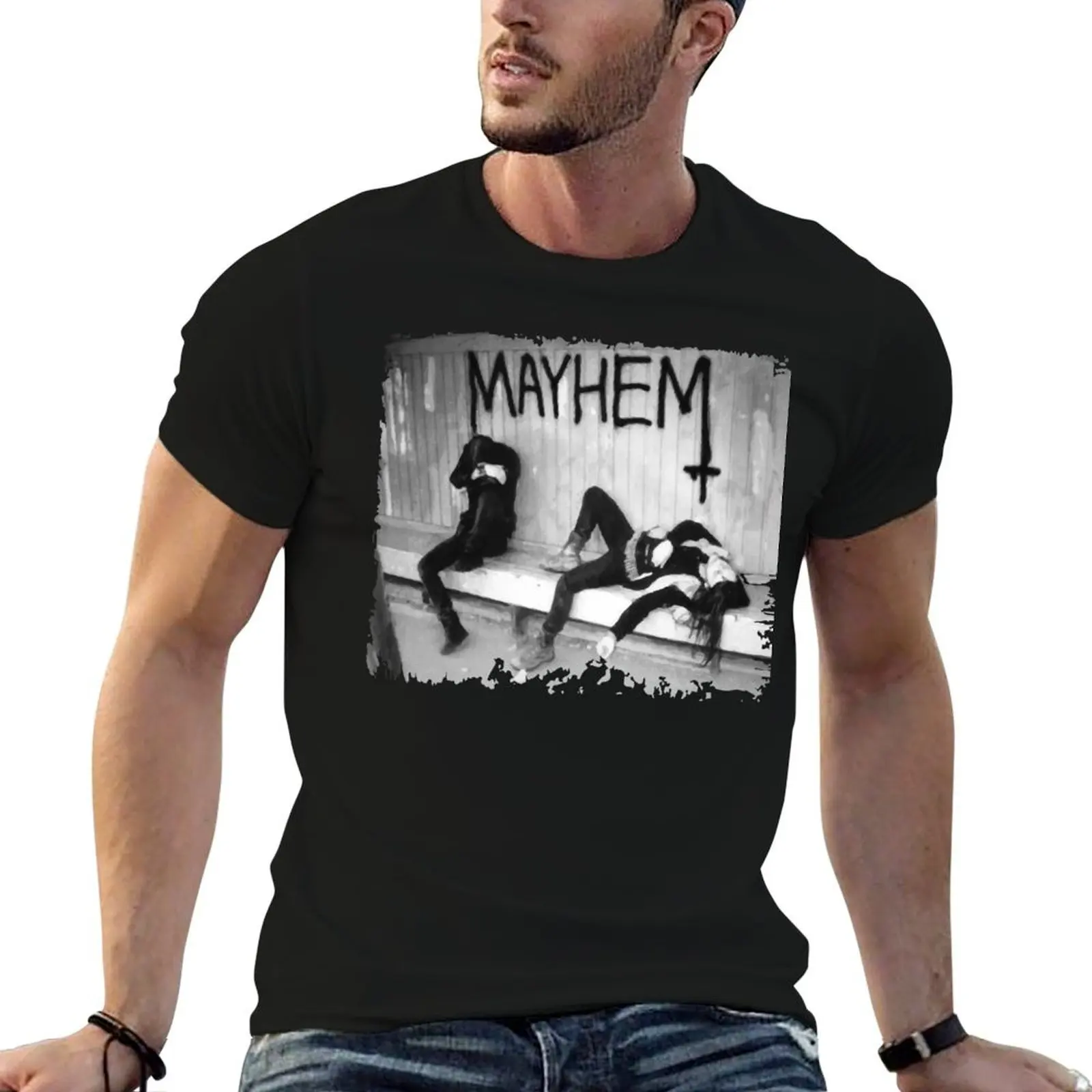 

Mayhem Street Tribute T-Shirt summer clothes vintage Personalized t-shirt rapper graphic tees men t shirts