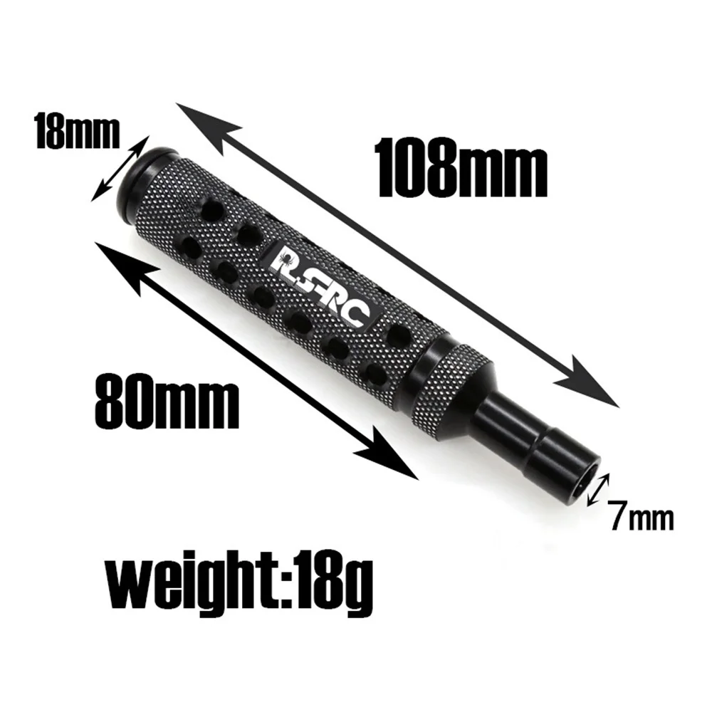 7MM M4 Screw Nut Hexagonal Wrench Sleeve Hex Socket Driver Wheel Tool for HSP Traxxas Tamiya Kyosho RC Model Car,2