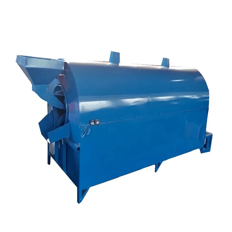 Big Capacity Coffee Ground Nut Peanut Cocoa Bean Nut Roaster / Chestnut Roasting Machine