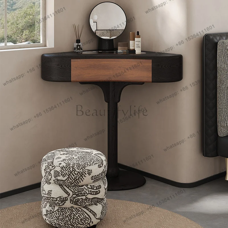 

Modern Nordic Vanity Table Storage Aesthetic Elegant Luxury Dressers Space Saving Creative Dresser Living Room Furniture