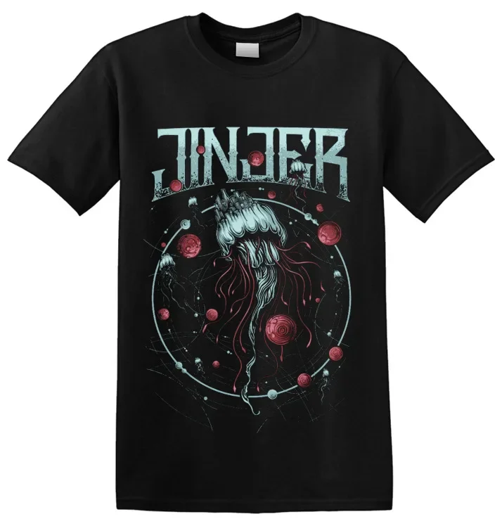 

JINJER - 'Exit The Microverse' T-Shirt Tees High Quality 100%Cotton Short Sleeve