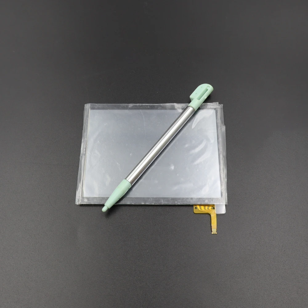 ل NDSL NDS Lite وحدة التحكم استبدال المعادن قابل للسحب ستايلس لوحة شاشة لمس عرض محول الأرقام الزجاج