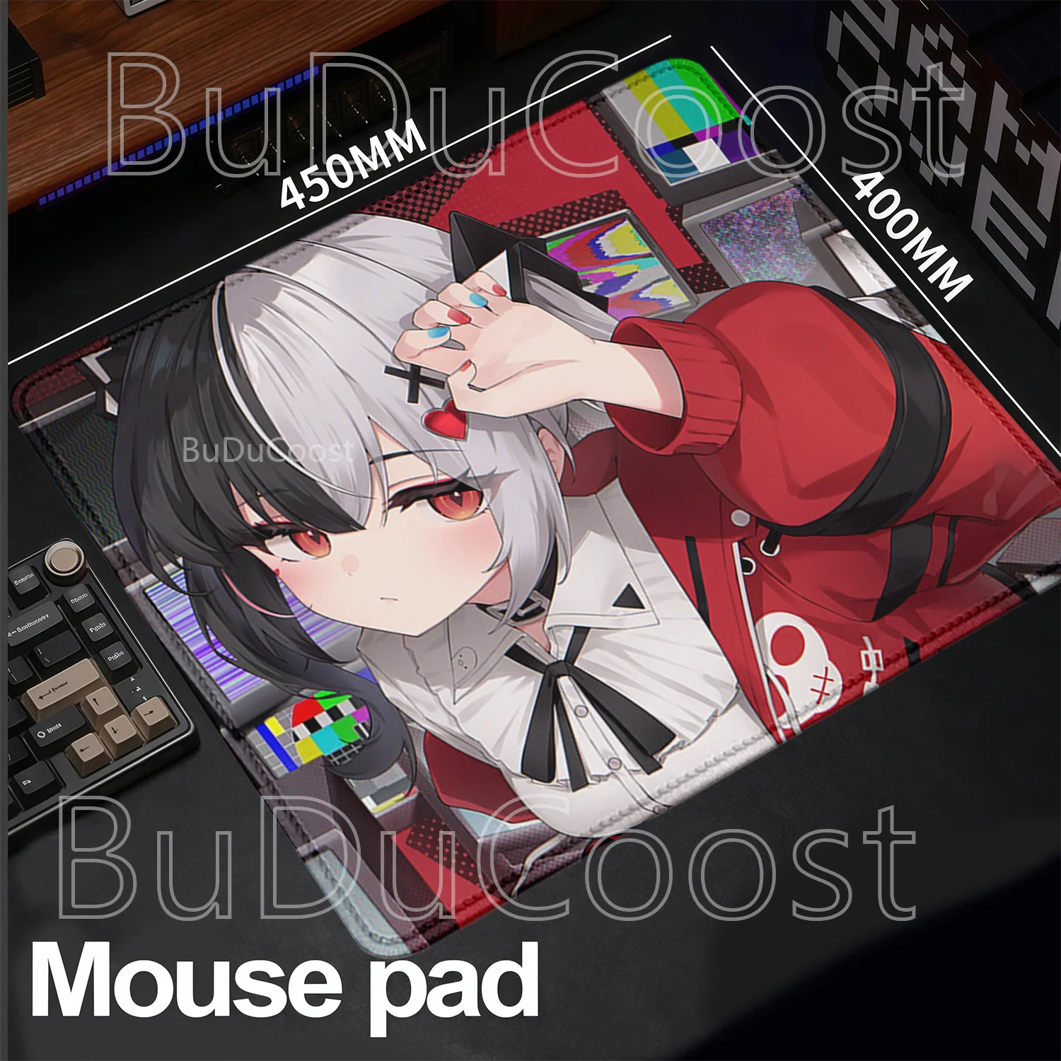 NTE Lacrimosa Neverness to Everness Small Size Mousepad Kawaii Anime Girl Mouse Pad NonSlip base Gaming Office overlock Desk Mat