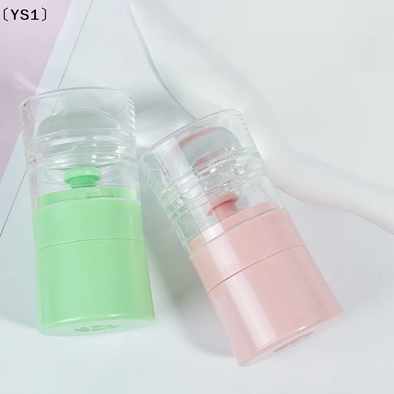 YS1Rotatable Nail Art Stamping Plate Variable Pattern Size Silicone Fingertip French Stamper Scraper Accessory Tool