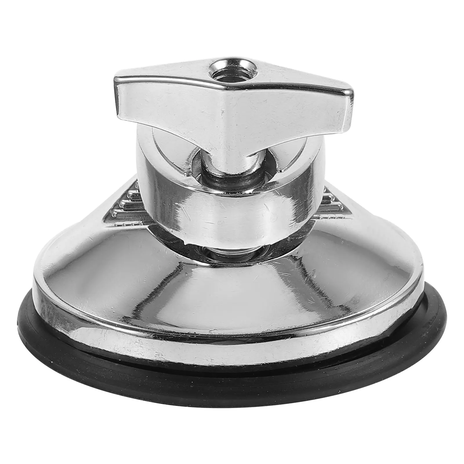 

Drum Saddle Regulator Leg Mounts Hardware Floor Legs Tom Bracket Silver Plated Iron