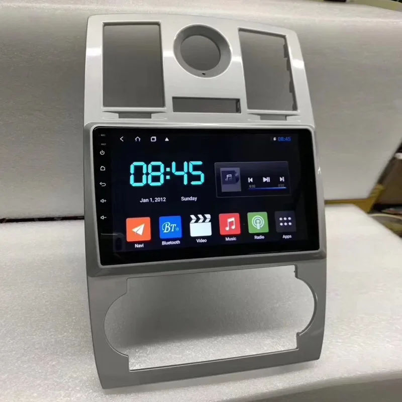 

9-дюймовая автомобильная мультимедийная система Android 10.0 для Chrysler C300, DVD-плеер, GPS, видеонавигация