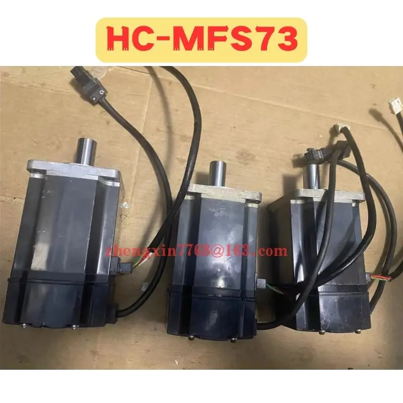 Second-hand Servo Motor HC-MFS73 HC MFS73 Normal Function Tested OK