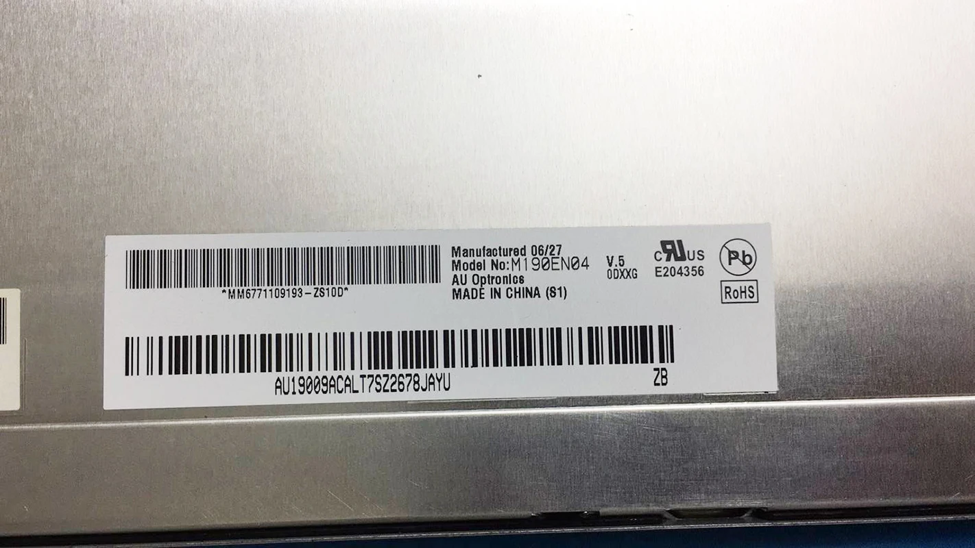 M190EN04 V.5 LCD Screen Display Panel
