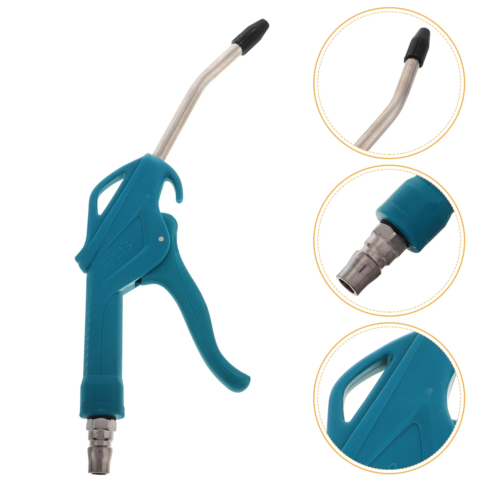 

High Pressure Pneumatic Air Duster Nozzle Blower for Industrial Equipment Cleaning Pc Keyboard Car Detailing Air Blower