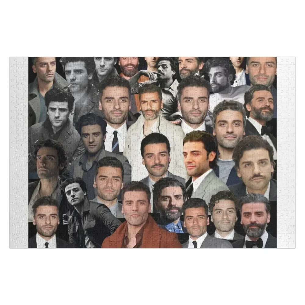 oscar isaac photo collage Jigsaw Puzzle Personalised Name Personalized Baby Toy Puzzle