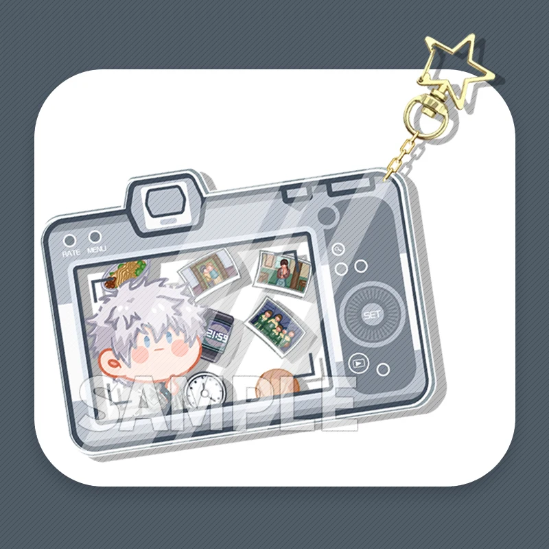 Anime Link Click Lucas Charles Jo Cosplay Rocker Pendant Key Chain  Ambitus