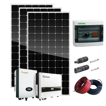 Kit solaire 10 kw 15 kw por dia 20kw 1mw solar kit solares panel energy system